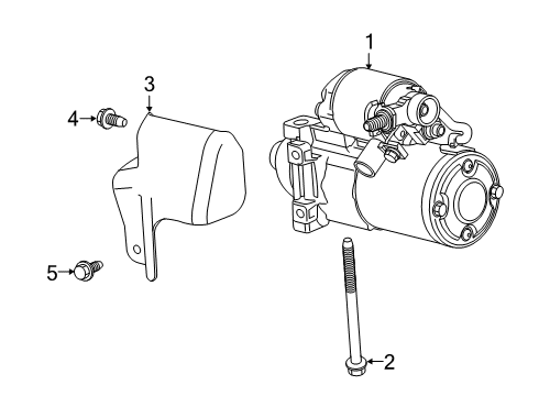 2021 Chevy Silverado 1500 Starter Diagram