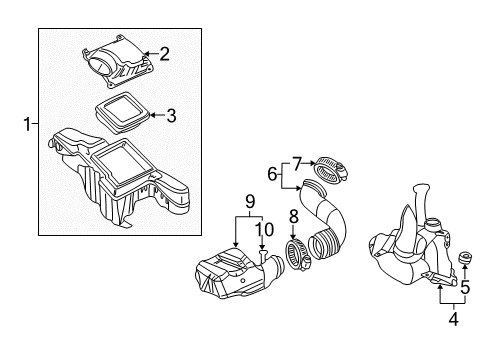 2004 Pontiac Sunfire Air Intake Diagram