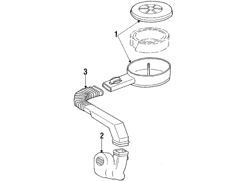 1985 Chevy C20 Air Inlet Diagram