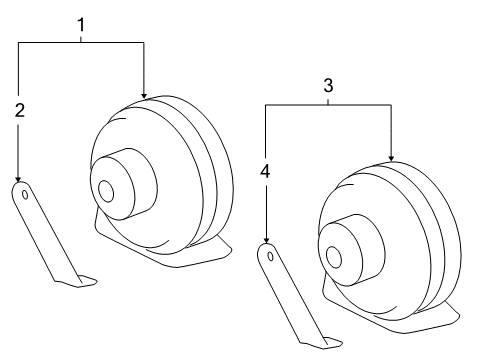 2012 Cadillac Escalade Horn Diagram