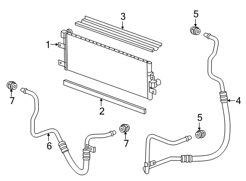 2015 Chevy Spark EV Trans Oil Cooler Diagram
