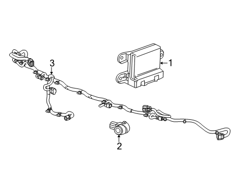 2016 Cadillac ELR Electrical Components Diagram