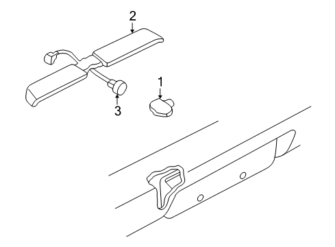 2004 Oldsmobile Bravada License Lamps Diagram