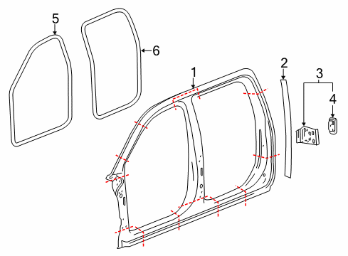 2016 Chevy Silverado 2500 HD Uniside Diagram