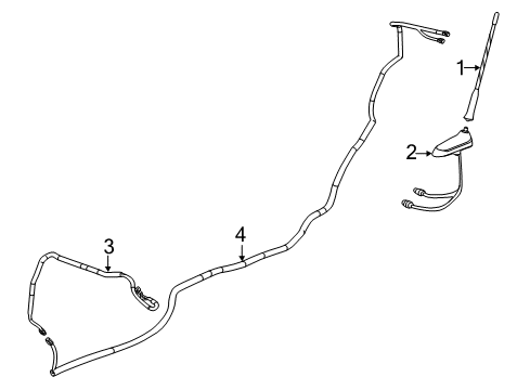 2012 Chevy Volt Antenna & Radio Diagram