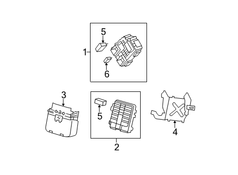 2007 Chevy Silverado 2500 HD Fuse & Relay Diagram