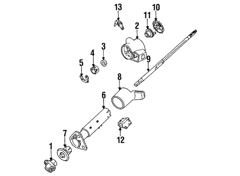 1995 Chevy Corsica Ignition Lock Diagram