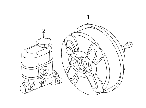 2005 Cadillac Escalade EXT Dash Panel Components Diagram