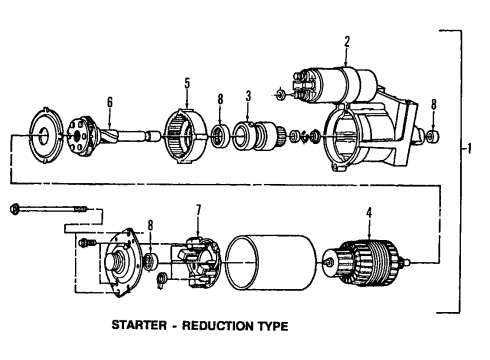 2004 Cadillac DeVille Starter Diagram