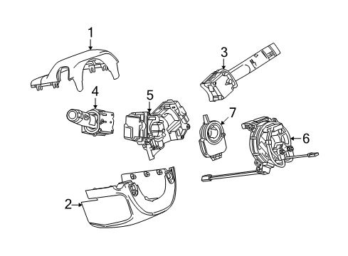 2012 Buick LaCrosse Switches Diagram