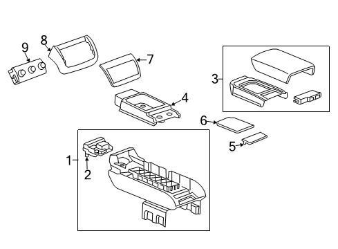 2017 Chevy Traverse Auxiliary Heater & A/C Diagram