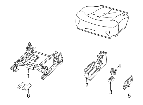 2006 GMC Yukon Power Seats Diagram 2 - Thumbnail