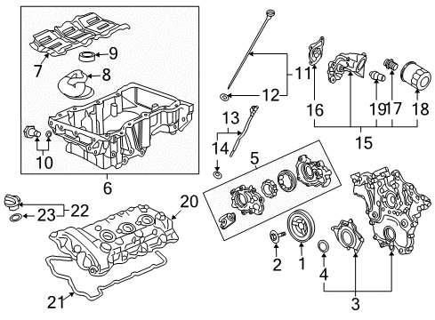 2007 Pontiac G6 Senders Diagram