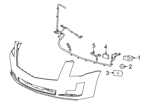 2020 Cadillac Escalade ESV Cruise Control System Diagram