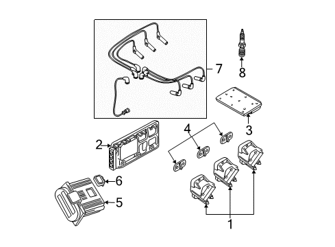 2005 Buick Park Avenue Ignition System Diagram