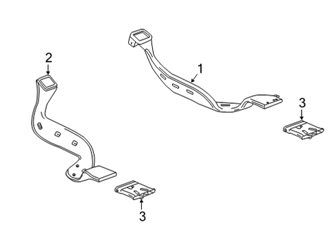 2022 GMC Yukon Ducts Diagram