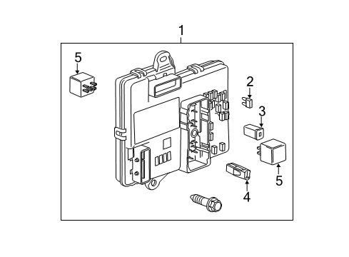2012 Chevy Malibu Fuse & Relay Diagram
