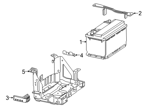 2023 Chevy Silverado 1500 Battery Diagram