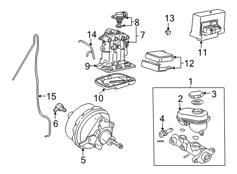 1997 Buick Century Control Relay, Light Gray Diagram for 19259019