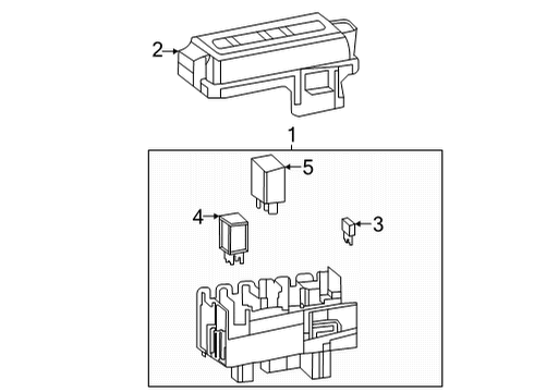 2022 Chevy Silverado 3500 HD Fuse & Relay Diagram 1 - Thumbnail