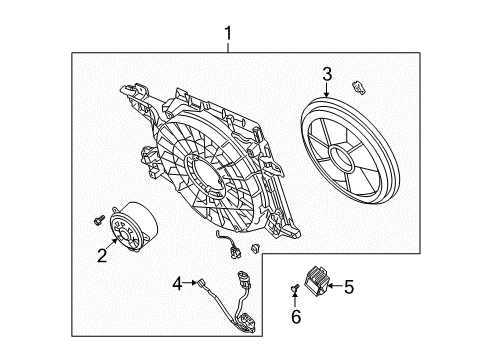 2013 Chevy Corvette Cooling System, Radiator, Water Pump, Cooling Fan Diagram