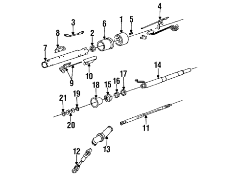1987 Buick Electra Ignition Lock Diagram