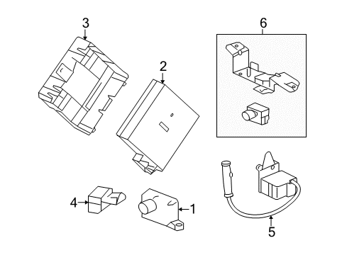 2014 Buick LaCrosse Traction Control Components Diagram
