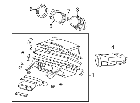 1999 Chevy Express 3500 Air Intake Diagram