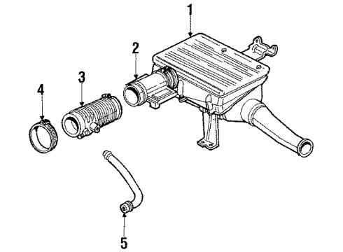 1986 Buick Electra Barometric Sensor Diagram for 16006833