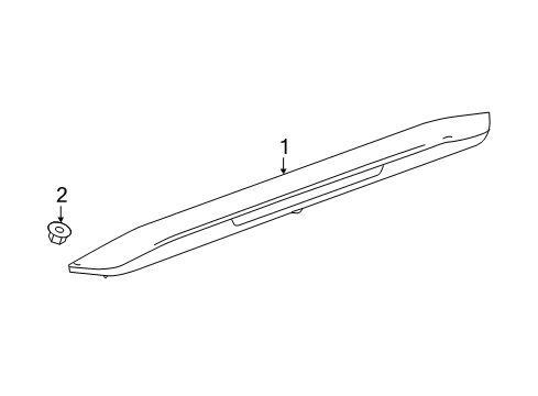 2019 Chevy Cruze High Mount Lamps Diagram