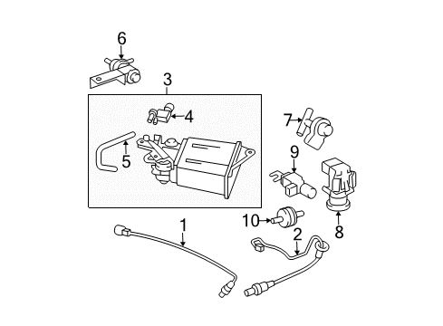 2004 Pontiac Vibe Powertrain Control Diagram