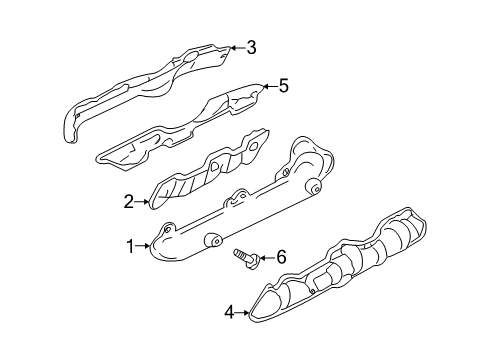 2005 Chevy Monte Carlo Exhaust Manifold Diagram
