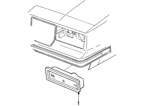 1988 Oldsmobile Cutlass Calais Park Lamps Diagram