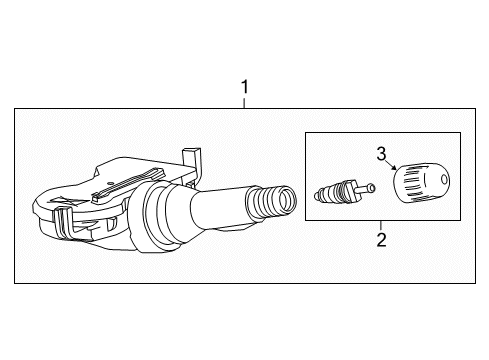 2015 Chevy Silverado 1500 Tire Pressure Monitoring Diagram