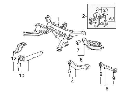 2017 Chevy Equinox Rear Axle Diagram