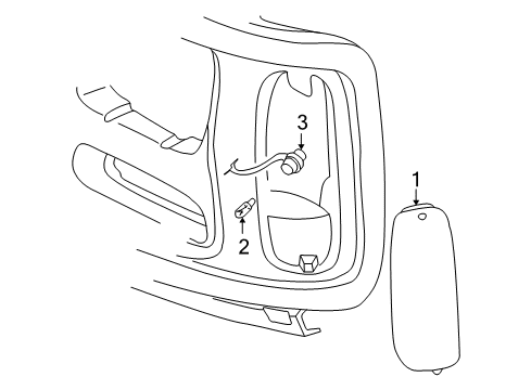 1999 Chevy Express 3500 Side Marker Lamps Diagram