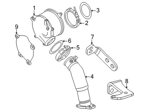 2024 Chevy Silverado 2500 HD Converter Diagram for 12729650