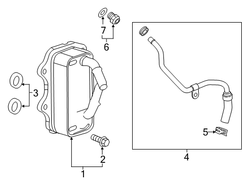 2022 Chevy Blazer Engine Oil Cooler Diagram