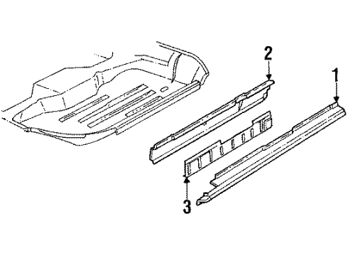 1990 Buick Skylark Rocker Panel Diagram