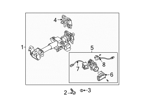 2008 Chevy Aveo Ignition Lock Diagram