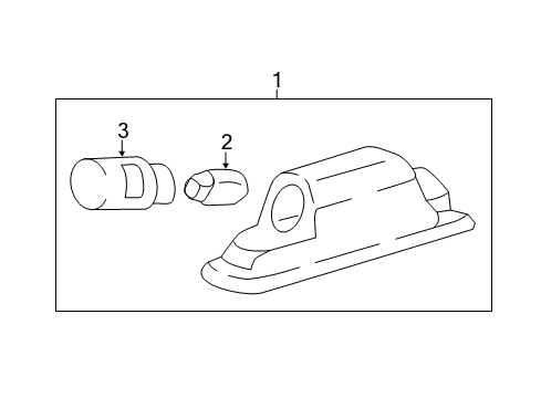 2017 Buick Cascada License Lamps Diagram