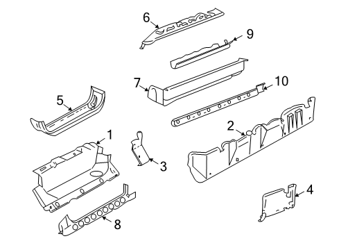 1999 Chevy Express 3500 Rocker Panel Diagram