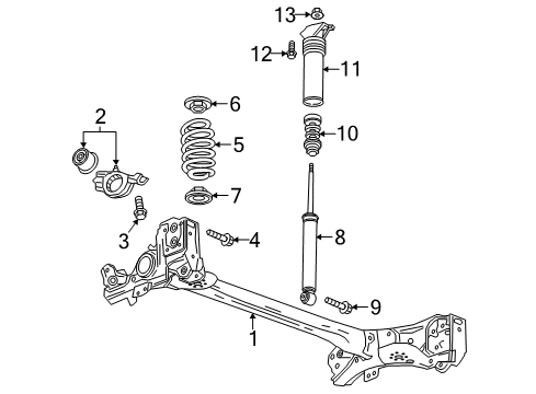 2017 Chevy Volt Rear Suspension Diagram