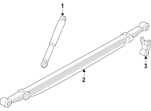 2023 Chevy Silverado 1500 Rear Suspension Diagram