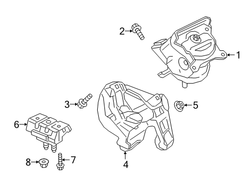 2023 GMC Savana 3500 Pan Gasket Diagram for 24274402