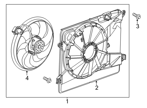 2022 Buick Encore Cooling Fan Diagram