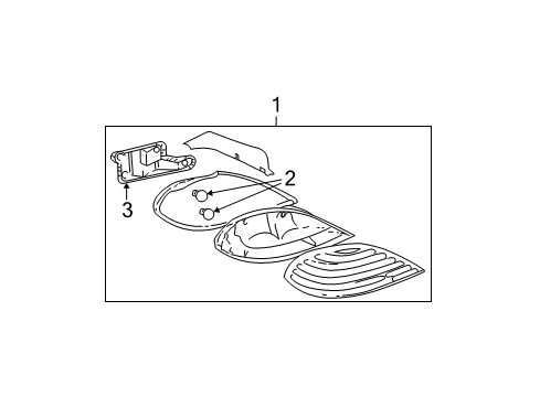 2005 Pontiac Grand Am Tail Lamps Diagram