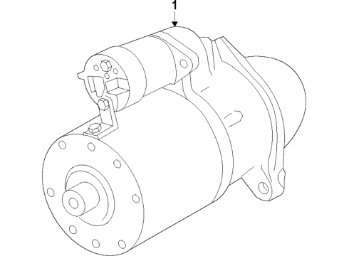 2020 Buick Regal TourX Starter Diagram