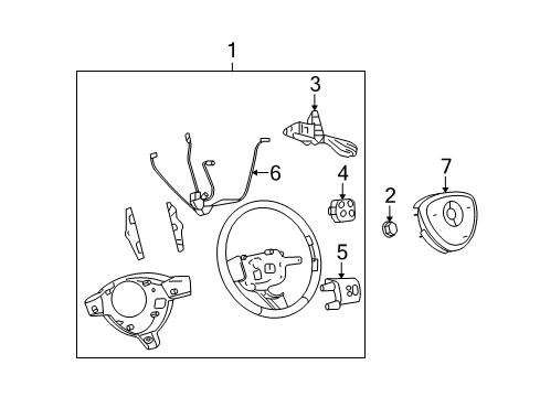 2008 Chevy Uplander Switches Diagram