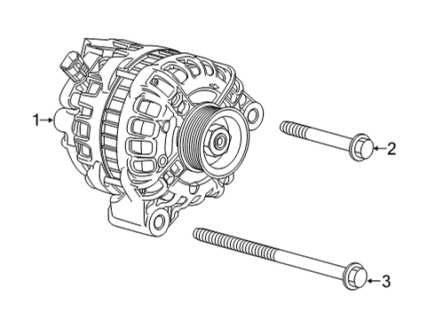 2023 Chevy Express 2500 Alternator Diagram